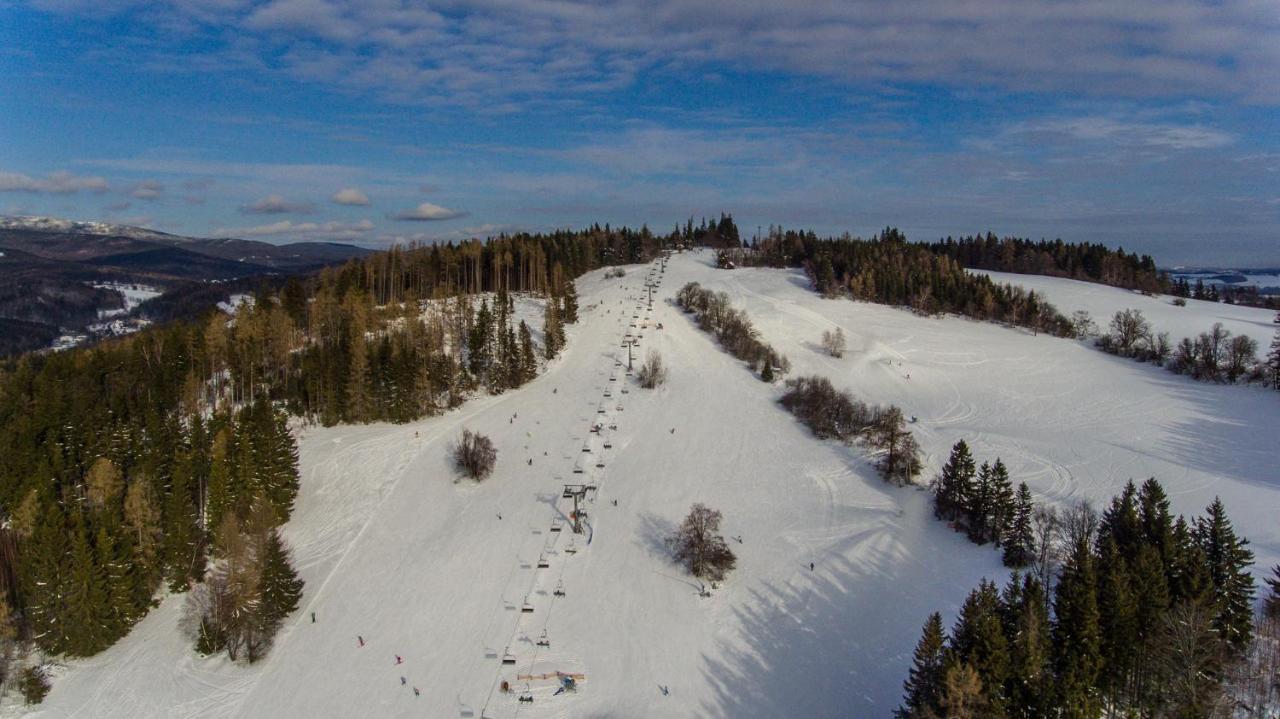Chata Pod Lesem Rýmařov Bagian luar foto